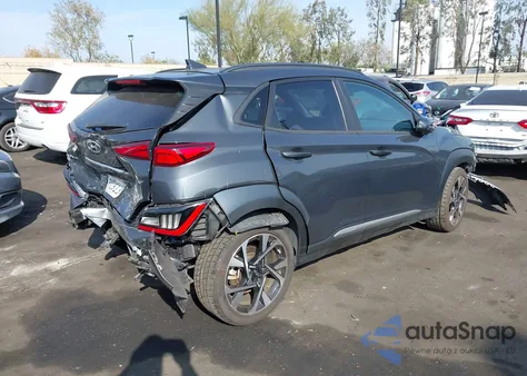 2022 Hyundai Kona Limited z USA, uszkodzony, nr VIN KM8K53A33NU838085
